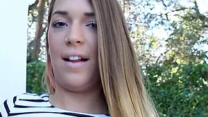 Homemade video of stunning Jenna Leigh getting fucked on a sofa