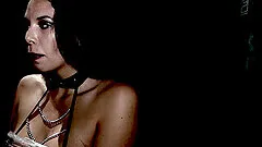 Rough face and ass fucking for tied up slave girl Missy Martinez