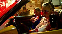 FFM threesome with bubble butt Skye Blue and Kendra Sunderland