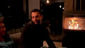 Esluna Love with natural tits and hot ass sucking a hard dick