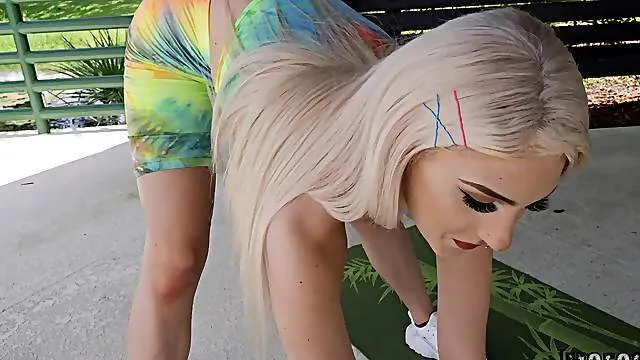 Busty teen sure loves the POV action on such a stiff dick