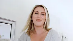 Gamer chick Paige gets interrupted and fucked hard in doggy. HD