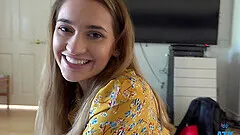 Close up homemade video of blonde Sera Ryder being fucked