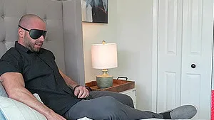 Homemade video of curvy Leana Lovings giving head and having sex