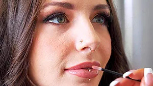 Adorable Breena Mackenna teasing and moans during hardcore sex