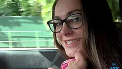 Aften Opal enjoys while getting fucked in a homemade POV video