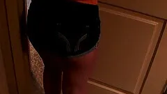 Homemade video of fucking in the bedroom with curvy Melina Mason