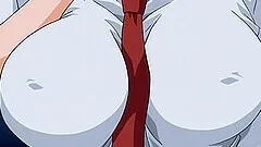 Horny brunette schoolgirl moans while getting banged in the library