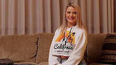 Small tits chick Harmony knows what makes his dick hard