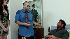 Smoking Hot Wife Jennifer White Fucks Right in Front of Her Cuckold