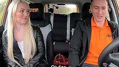 Blonde Lovita Fate enjoys while getting fucked in the car
