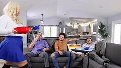 Jenna Love moans while getting fucked hard by her boyfriend