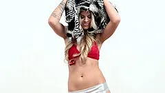 Double facial ending after FFM threesome - Carter Cruise and Jessa