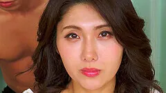 Cute JAV girl Chitose Hara gets gangbanged