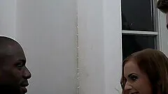 Chrissy Curve moans while being penetrated by a big black cock