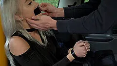 Marilyn Sugar moans while getting pleasured in the car - HD