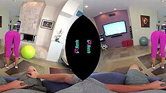 Jenna Foxx gets bent over and fucked in yoga pants