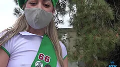 Outdoor dicking in HD POV video with good looking Lily Adams