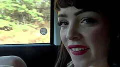 Outdoor dicking in public with brunette Aliya Brynn - POV