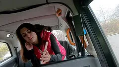 Francesca Palma having fun while being fucked in the car