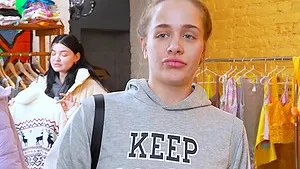 Cock hungry college babes Virgin Butterfly and Akina Asmus share a dick