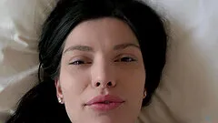 Close up video of Sadie Blake with shaved pussy being fucked