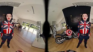 cosplay with anal Captain Carter Virtual reality Porn