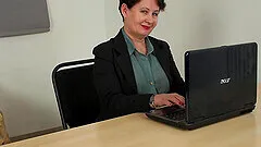 Chubby solo granny Nata loves posing in her favorite lingerie