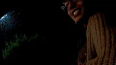 Homemade video of brunette Janice Griffith with natural tits