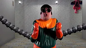 Bubble butt superheroes Alexis Texas and Kagney Linn Karter have sex