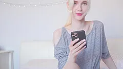 Homemade video of a blonde chick giving nice blowjob - HD