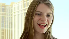 Alice March enjoys while having rough anal sex from behind