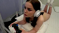 Sis is a gamer girl who loves a good sized cock