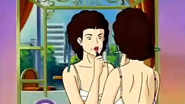 Beautiful cartoon girl fucked in her perfect pussy