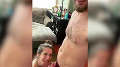 Homemade video of Abbie Maley being fucked hard by her man