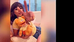 Abbie Maley and Riley Reid having fun during FFM threesome in the car