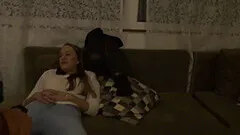 Rough dicking ends with hot Blue Angel getting cum in mouth