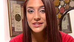 Mischa Brooks with natural tits enjoys during rough sex - HD