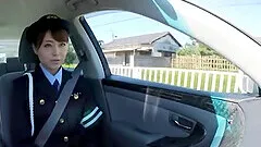 Akiho Yoshizawa moans while getting fucked in the back of a car