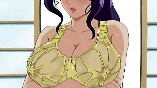 Huge boobs hentai babe fucked in the ass