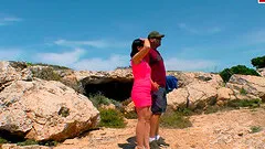 Small tits german holiday bitch found guy for mallorca outdoor fuck