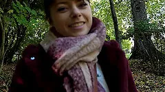 Lovely 18 years teen does her first porno casting