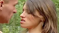 Beauty busty flexible german teen gets rough public oudoor fucked by her big cock boyfriend