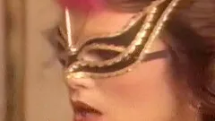 Retro porn video of FFM threesome with good looking girls