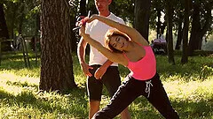 Rough dicking with gorgeous Mia Richi and her boyfriend - HD