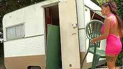 Caro La Petite Bombe enjoy while being fucked hard by her man