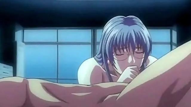 Sensual hentai lovemaking with a huge tits girl