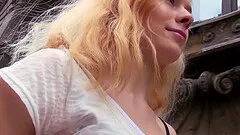 Close up video of a blonde chick being fucked hard - Nisha