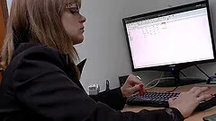 Charlotte Lapyne with natural tits enjoys during rough sex