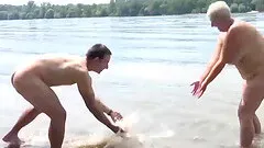 Crazy bbw big natural breast mature gets rough public beach fucked by her horny boyfriend